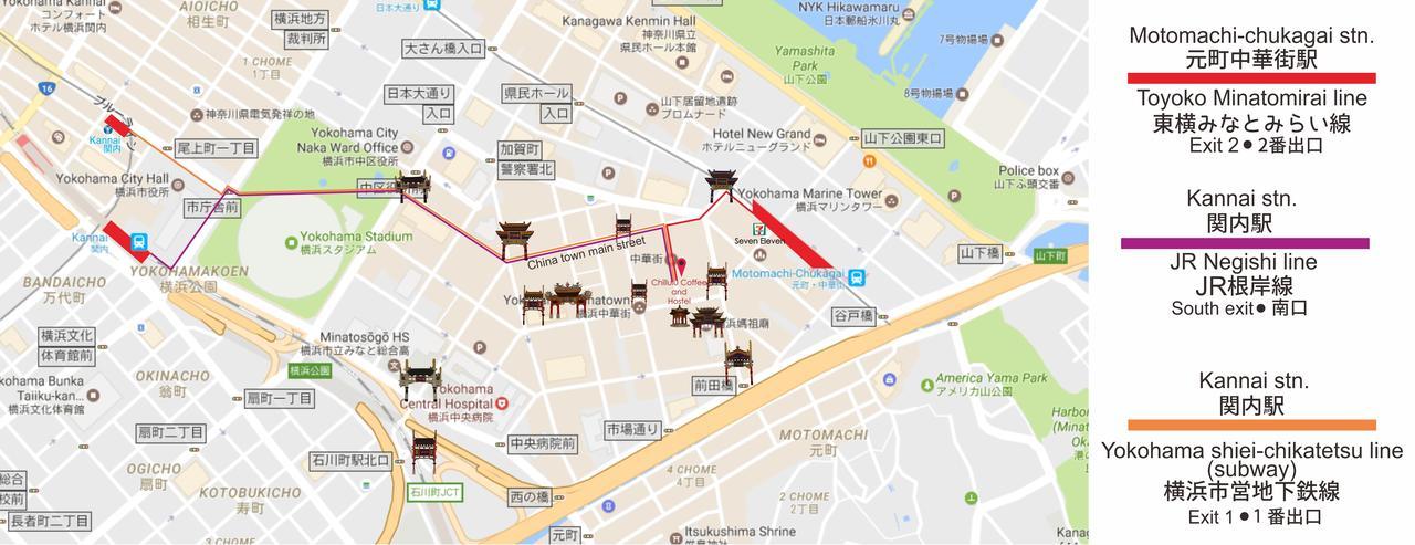 Chillulu Hostel Yokohama  Exteriör bild
